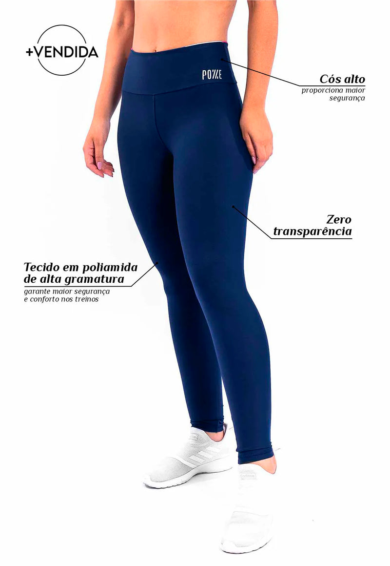 Legging lisa marinho Acqua